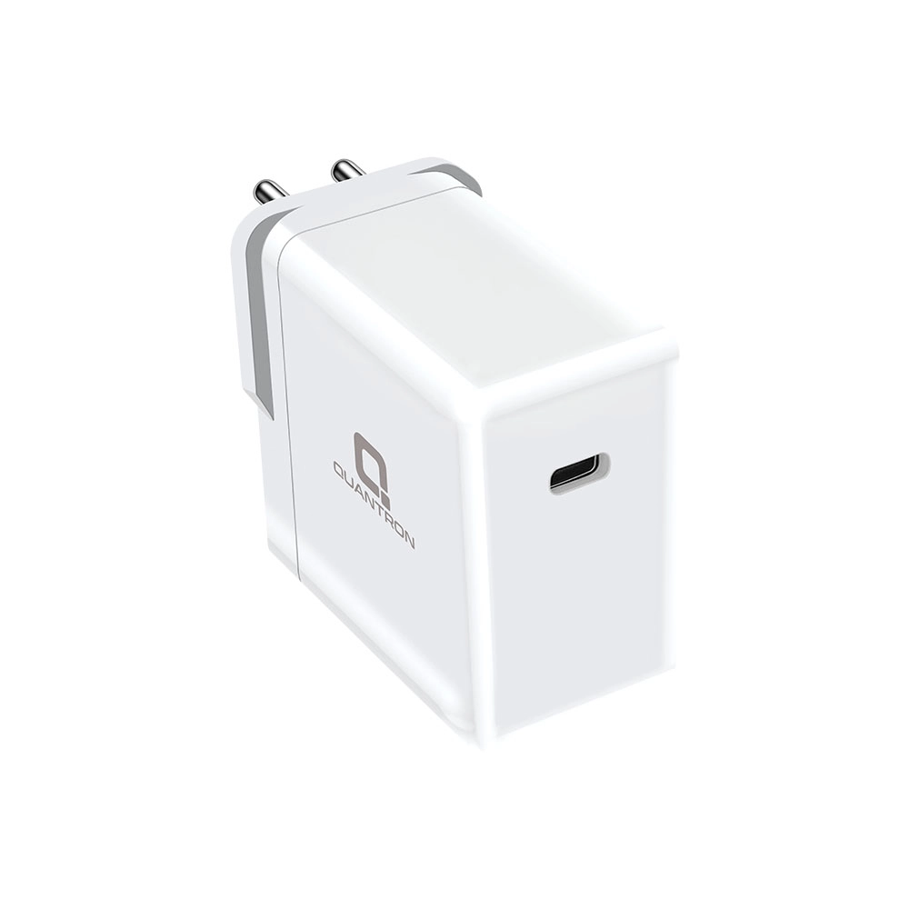 Quantron Mobile Charger Adapter 65w Type-C (With Cable)  (QCH-45) view 2
